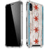 Chicago Flag Dark Wood iPhone XR Clear Case