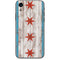 Chicago Flag Dark Wood iPhone XR Skin