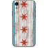 Chicago Flag Dark Wood iPhone XR Skin