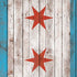 Chicago Flag Dark Wood iPhone XR Skin