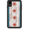 Chicago Flag Dark Wood iPhone XR Waterproof Case