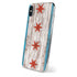 Chicago Flag Dark Wood iPhone XS Max Skin