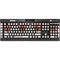 Chicago Flag Dark Wood K95 RGB PLATINUM Mechanical Gaming Keyboard Skin