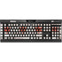 Chicago Flag Dark Wood K95 RGB PLATINUM Mechanical Gaming Keyboard Skin