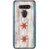 Chicago Flag Dark Wood LG K51/Q51 Clear Case
