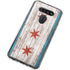 Chicago Flag Dark Wood LG K51/Q51 Clear Case