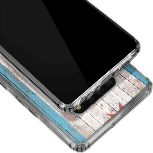Chicago Flag Dark Wood LG Stylo 6 Clear Case