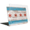 Chicago Flag Dark Wood MacBook Air 13in M1 (2021) Case plus Skin