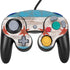 Chicago Flag Dark Wood Nintendo GameCube Controller Skin
