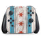 Chicago Flag Dark Wood Nintendo Switch (2017-2021) Joy-Con Controller Skin