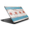 Chicago Flag Dark Wood HP Notebook Skin