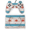 Chicago Flag Dark Wood PlayStation Classic Bundle Skin
