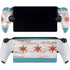 Chicago Flag Dark Wood PlayStation Portal Remote Player Skin