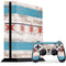 Chicago Flag Dark Wood PS4 Console and Controller Bundle Skin