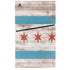 Chicago Flag Dark Wood PS5 Slim Disk Bundle Skin