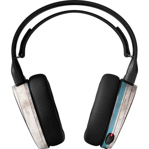 Chicago Flag Dark Wood SteelSeries Arctis 3 Skin