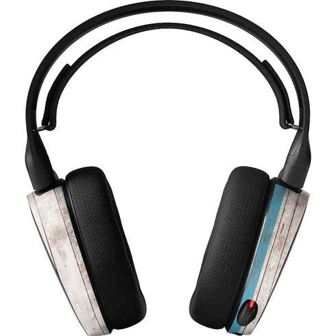Chicago Flag Dark Wood SteelSeries Arctis 5 Skin