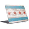 Chicago Flag Dark Wood Surface Laptop 2 Skin