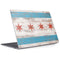 Chicago Flag Dark Wood Surface Laptop 3 13.5in Skin