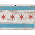 Chicago Flag Dark Wood Surface Pro 8 Skin