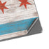 Chicago Flag Dark Wood Surface Pro 8 Skin