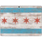 Chicago Flag Dark Wood Surface Pro 9 Skin
