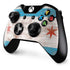 Chicago Flag Dark Wood Xbox One Controller Skin