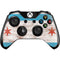 Chicago Flag Dark Wood Xbox One Controller Skin