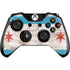 Chicago Flag Dark Wood Xbox One Controller Skin