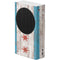Chicago Flag Dark Wood Xbox Series S Console Skin