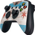 Chicago Flag Dark Wood Xbox Series X Controller Skin