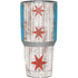 Chicago Flag Dark Wood Yeti 30oz Rambler Tumbler Skin