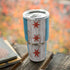 Chicago Flag Dark Wood Yeti 30oz Rambler Tumbler Skin