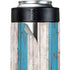 Chicago Flag Dark Wood Yeti Colster Can Insulator Skin