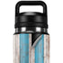 Chicago Flag Dark Wood YETI Rambler 26oz Bottle Skin