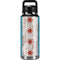 Chicago Flag Dark Wood YETI Rambler 36oz Bottle Skin