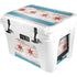 Chicago Flag Dark Wood YETI Tundra 35 Hard Cooler Skin