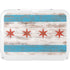 Chicago Flag Dark Wood YETI Tundra 35 Hard Cooler Skin