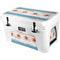 Chicago Flag Dark Wood YETI Tundra 45 Hard Cooler Skin