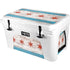 Chicago Flag Dark Wood YETI Tundra 45 Hard Cooler Skin