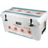 Chicago Flag Dark Wood YETI Tundra 65 Hard Cooler Skin