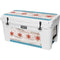 Chicago Flag Dark Wood YETI Tundra 75 Hard Cooler Skin