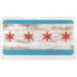 Chicago Flag Dark Wood YETI Tundra 75 Hard Cooler Skin