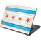Chicago Flag Light Wood Dell Chromebook Skin