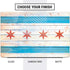 Chicago Flag Light Wood Dell Vostro Skin