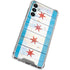 Chicago Flag Light Wood Galaxy A13 5G Clear Case