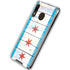 Chicago Flag Light Wood Galaxy A30 Clear Case