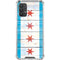 Chicago Flag Light Wood Galaxy A32 5G Clear Case