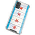 Chicago Flag Light Wood Galaxy A32 5G Clear Case