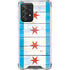 Chicago Flag Light Wood Galaxy A52 5G Clear Case